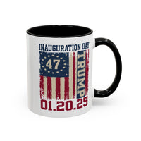 Donald Trump 47th Presidential Inauguration Coffee Mug