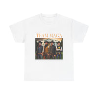 Team MAGA Western Cowboy Style T-Shirt Trump Kennedy Elon JD Vance