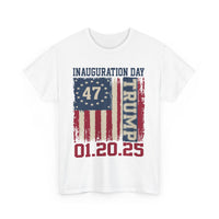 Official Donald Trump 47th Presidential Inauguration T-shirt Jan 20th 2025