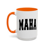 'MAHA' Large Coffee Mug  - Make America Healthy Again Ceramic Cup 15oz