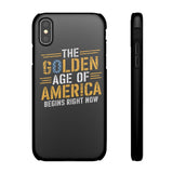 Golden Age of America iPhone Cover Case