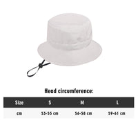 45-47 Bucket Hat with Donald Trump Signature Bill - White