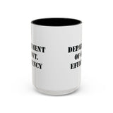 Department of Government Efficiency Coffee Mug