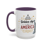 Trump's Golden Age of America Coffee Mug - Large 15oz