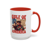 Gulf of America Large Ceramic Coffee Mug - Trump