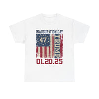 Official Donald Trump 47th Presidential Inauguration T-shirt Jan 20th 2025