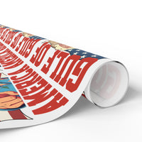 Gulf of America Gift-Wrap - Donald Trump Gift Wrapping Paper – Choice of 3 Sizes