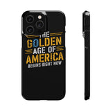 Golden Age of America iPhone Cover Case