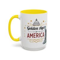 Trump's Golden Age of America Coffee Mug - Large 15oz