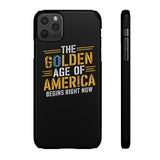 Golden Age of America iPhone Cover Case