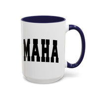 'MAHA' Large Coffee Mug  - Make America Healthy Again Ceramic Cup 15oz