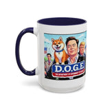 D.O.G.E. Elon Musk Department of Government Efficiency Coffee Mug