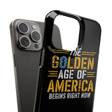 Golden Age of America iPhone Cover Case