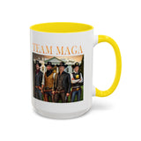 Team Maga Coffee Mug Trump JD Vance RFK Jr and Elon Musk