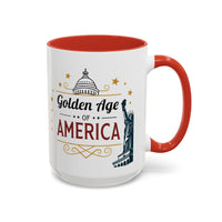 Trump's Golden Age of America Coffee Mug - Large 15oz