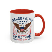 Donald Trump 47th President Inauguration Coffee Mug