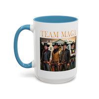 Team Maga Coffee Mug Trump JD Vance RFK Jr and Elon Musk