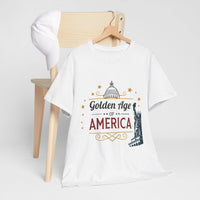 Trump's Golden Age of America Patriotic T-Shirt – 2024 MAGA Edition