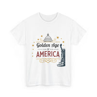 Trump's Golden Age of America Patriotic T-Shirt – 2024 MAGA Edition