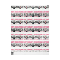 Trump Gift Wrap - Daddy's Home Pink MAGA Gift Wrapping Paper