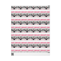 Trump Gift Wrap - Daddy's Home Pink MAGA Gift Wrapping Paper