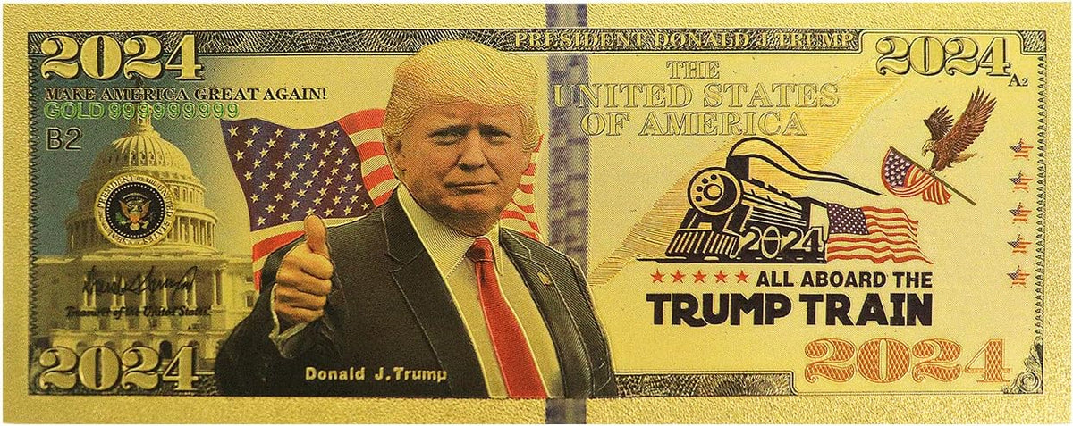 Trump Train 2024 Dollar Bill – officialtrump2024store