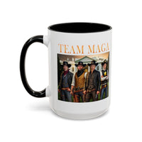 Team Maga Coffee Mug Trump JD Vance RFK Jr and Elon Musk