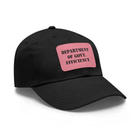 Department of Government Efficiency (DOGE) Leather Patch Hat