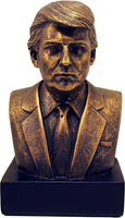 Gold Bronzed President Trump Collectible Bust Statue