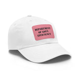 Department of Government Efficiency (DOGE) Leather Patch Hat