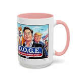 D.O.G.E. Elon Musk Department of Government Efficiency Coffee Mug