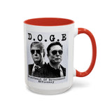 DOGE Coffee Mug - Department of Government Efficiency Elon & Trump