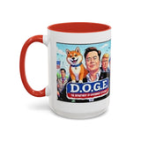 D.O.G.E. Elon Musk Department of Government Efficiency Coffee Mug