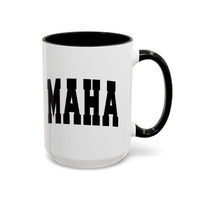 'MAHA' Large Coffee Mug  - Make America Healthy Again Ceramic Cup 15oz