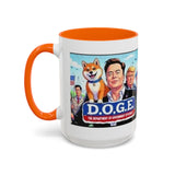 D.O.G.E. Elon Musk Department of Government Efficiency Coffee Mug