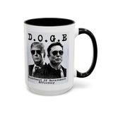 DOGE Coffee Mug - Department of Government Efficiency Elon & Trump