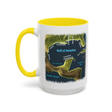 Gulf of America Map Coffee Mug - Large 15oz Ceramic Cup