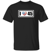 I Love 45 Trump T-Shirt