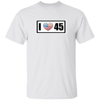 I Love 45 Trump T-Shirt