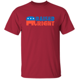 Raised Right - Republican T-Shirt