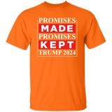 Promises Made Promises Kept Trump 2024  T-Shirt