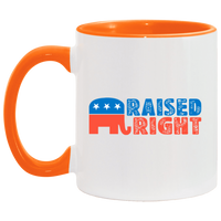 Raised Right Republican GOP Coffee Mug