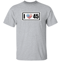 I Love 45 Trump T-Shirt