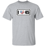 I Love 45 Trump T-Shirt