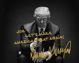 Personalized Donald Trump Autographed Picture - Signed Trump Photo