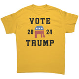 Vote Trump 2024 GOP Elephant  Republican Party T-Shirt