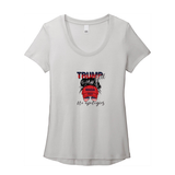 Trump Girl T-Shirt | Women’s Flex Scoop Neck Tee