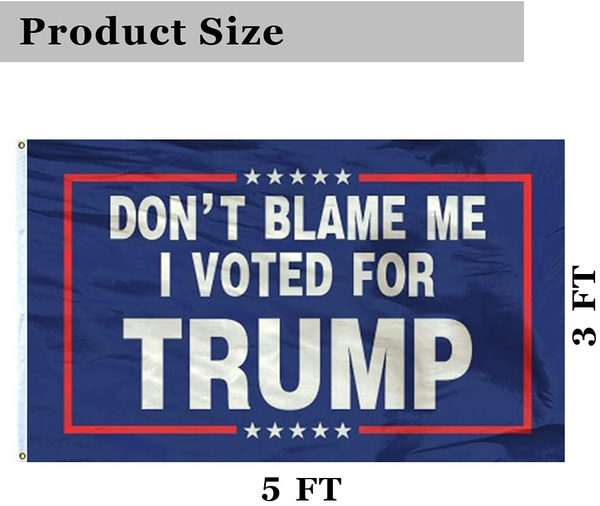 Trump 2024 Flag 3x5 FT Outdoor Flag. Donald Trump Flag for 2024 President,  Elect Trump 2024 Flag with Two Brass Grommets, Vivid Printing Banner for