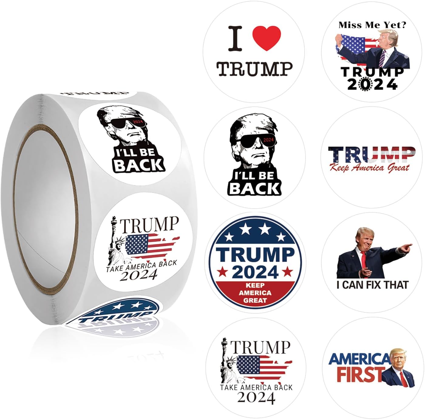 Trump deals stickers