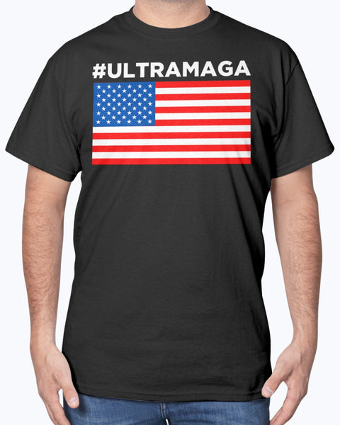 FREE shipping Ultra Maga get over it flag eagles US shirt, Unisex